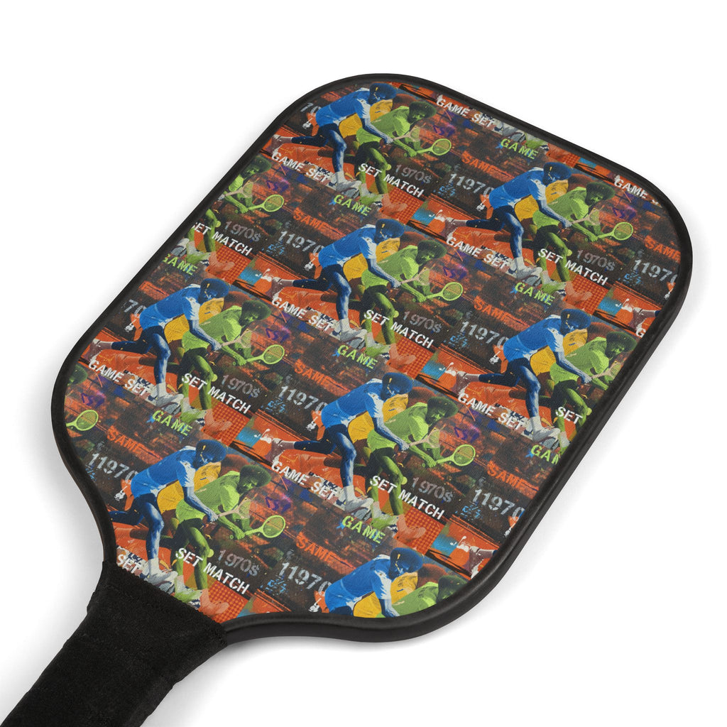 CMD&C "Game, Set, Match" Dr. J Pickleball Paddle Set — with 2 Balls