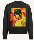 Sovereign, Unbothered — Tammi Terrell — Oversized Crewneck Sweatshirt — Vintage Black — CMD&C